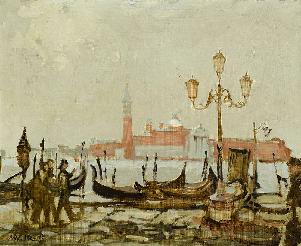 SAN GIORGIO, VENICE, 1975 by Cecil Maguire sold for 2,900 at Whyte's Auctions