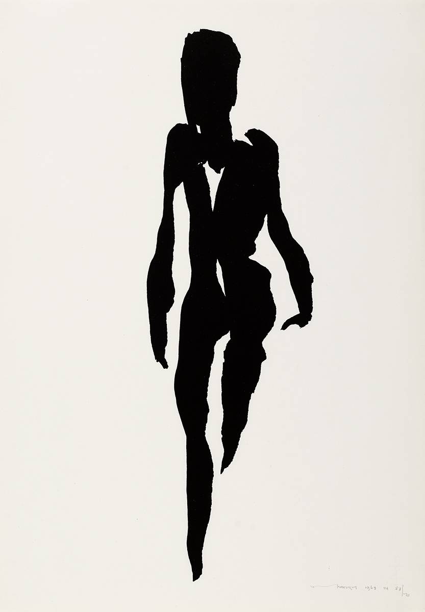 THE TIN. NAKED WOMAN, 1969 by Louis le Brocquy HRHA (1916-2012) at Whyte's Auctions