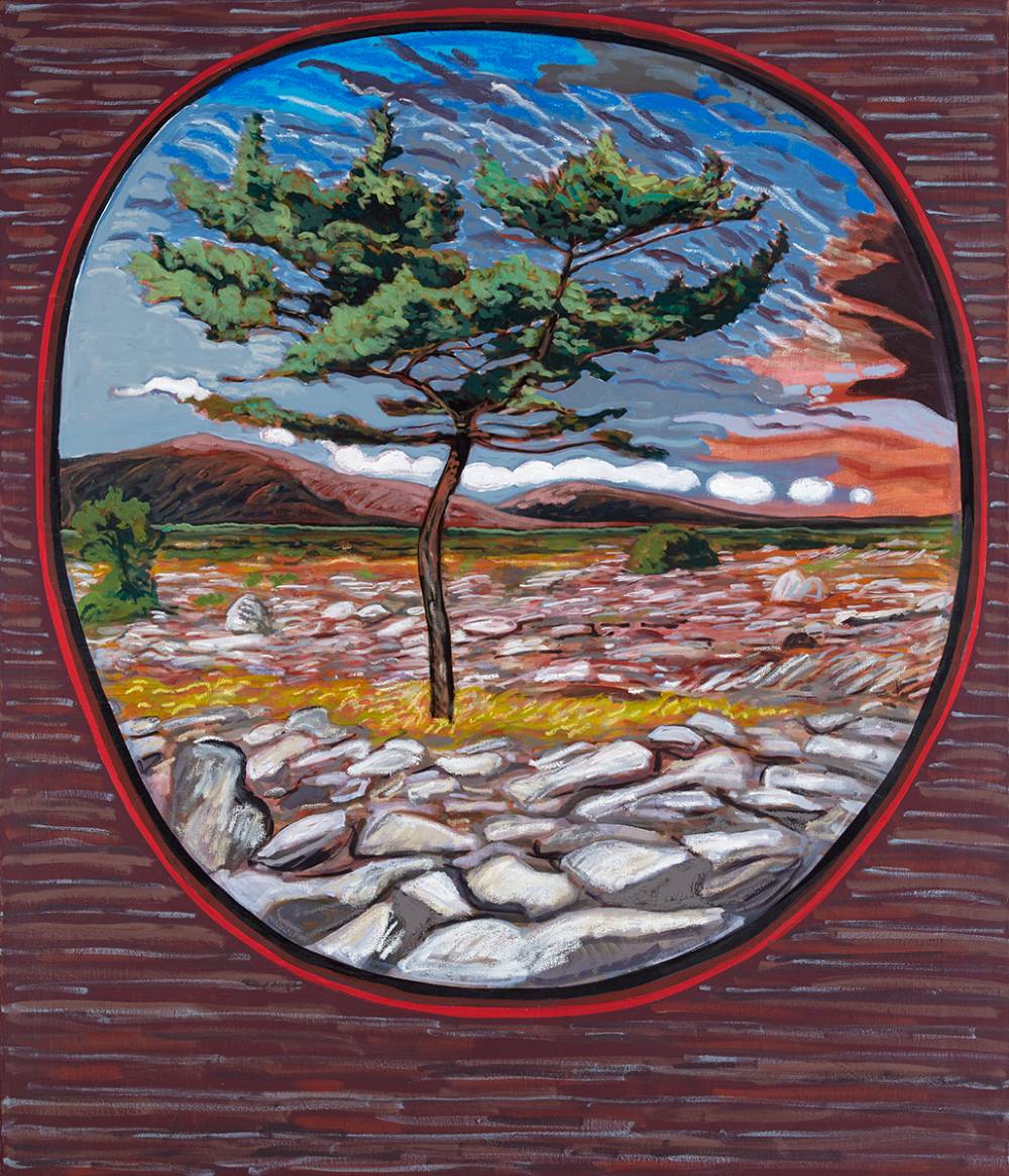 SCOTS PINE ON LIMESTONE, 2002 by Brian Bourke sold for �2,500 at Whyte's Auctions