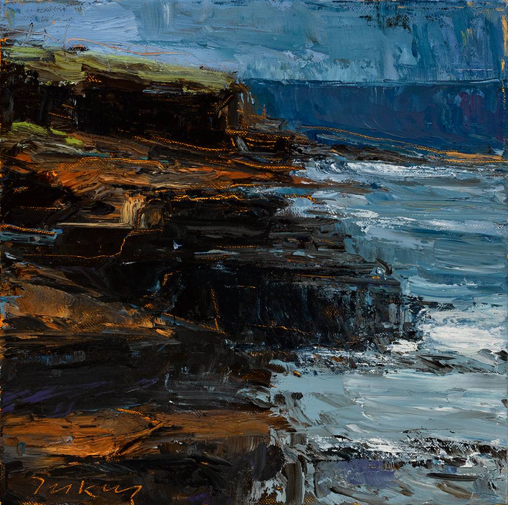 SEPTEMBER COAST, 2006 by Donald Teskey sold for 4,200 at Whyte's Auctions