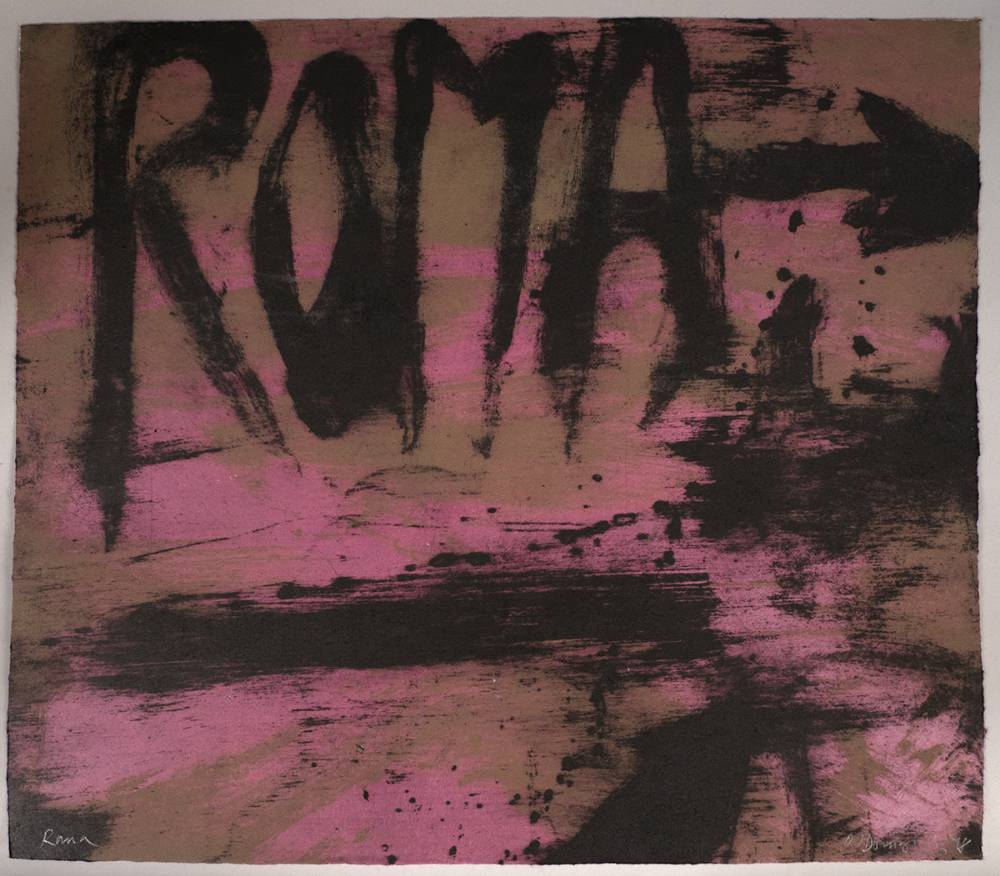 ROMA [RAPIDO SERIES], 1998 by Hughie O'Donoghue RA (b.1953) at Whyte's Auctions