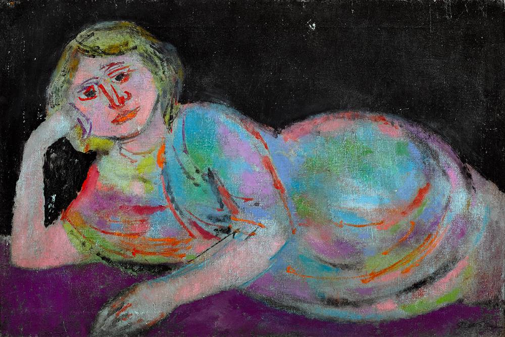RECLINING WOMAN by Stella Steyn (1907-1987) (1907-1987) at Whyte's Auctions