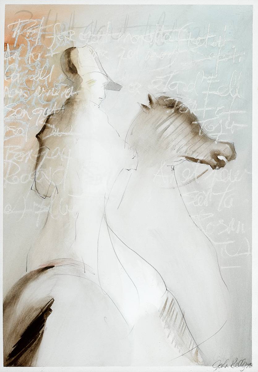 NAPOLEON ON HORSEBACK, 1978 by John Kelly RHA (1932-2006) RHA (1932-2006) at Whyte's Auctions