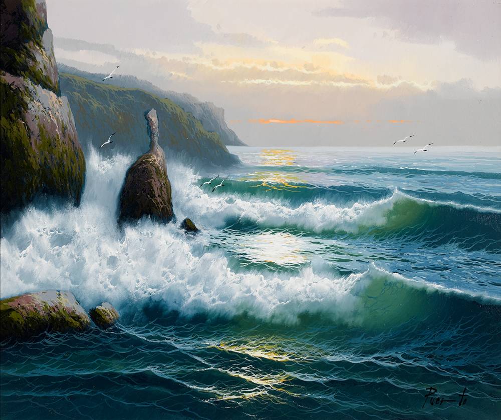 SEASCAPE by Jose Puerto (b. 1931) at Whyte's Auctions
