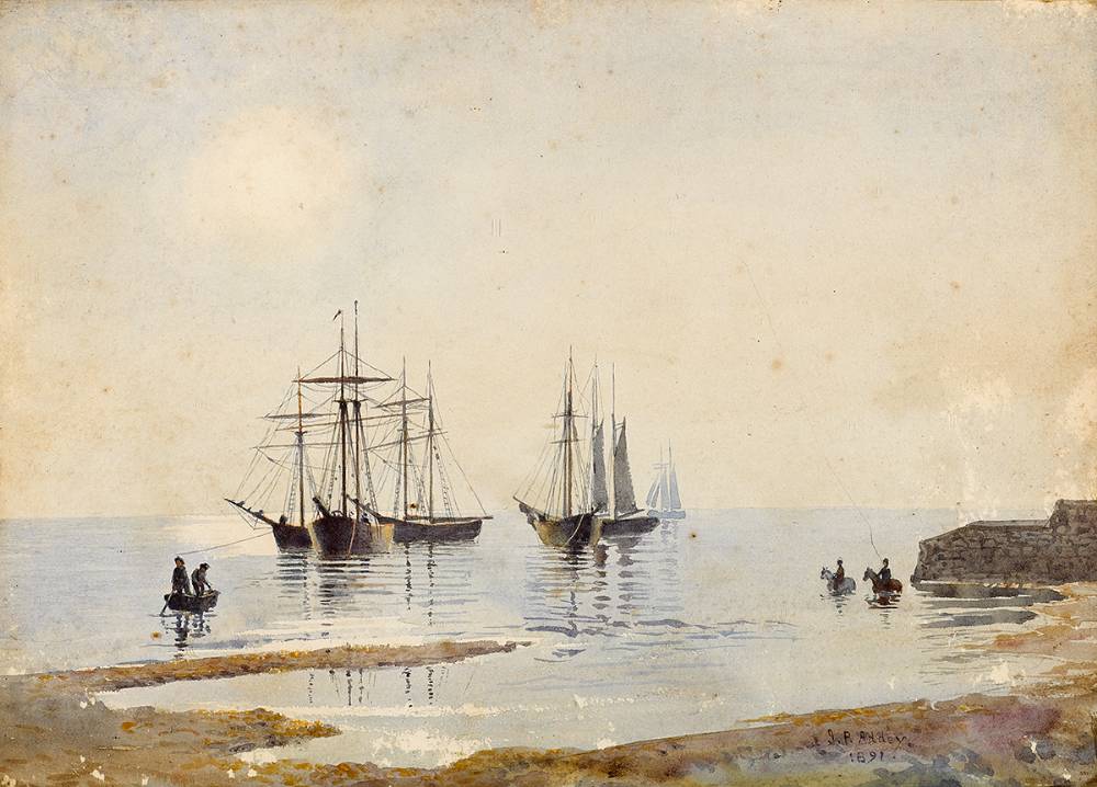 COURTOWN, COUNTY WEXFORD, 1891 by Joseph Poole Addey (1852-1922) at Whyte's Auctions
