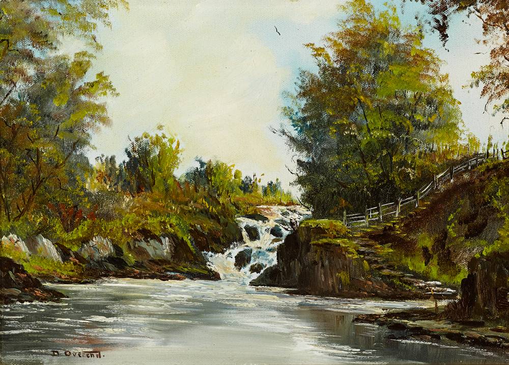WATERFALL by David Anthony Overend (b.1932) at Whyte's Auctions