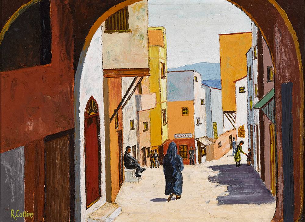 THE MEDINA, TANGIERS, 1968 by R. Collins  at Whyte's Auctions