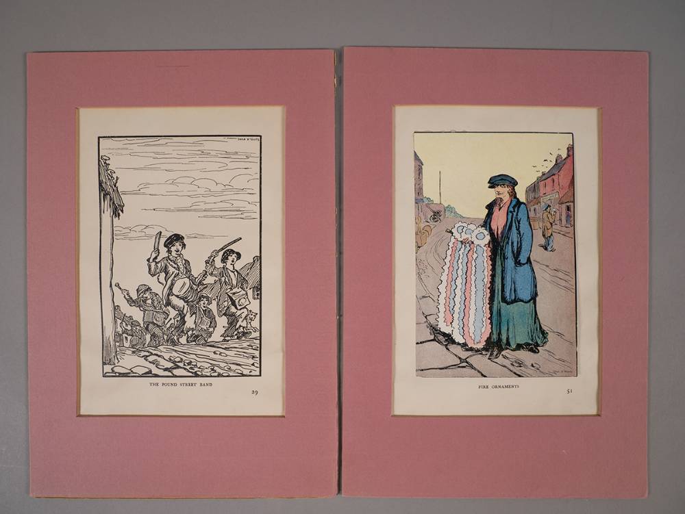 LIFE IN THE WEST OF IRELAND AND OTHERS (SET OF TEN) by Jack Butler Yeats RHA (1871-1957) and others RHA (1871-1957) and others at Whyte's Auctions