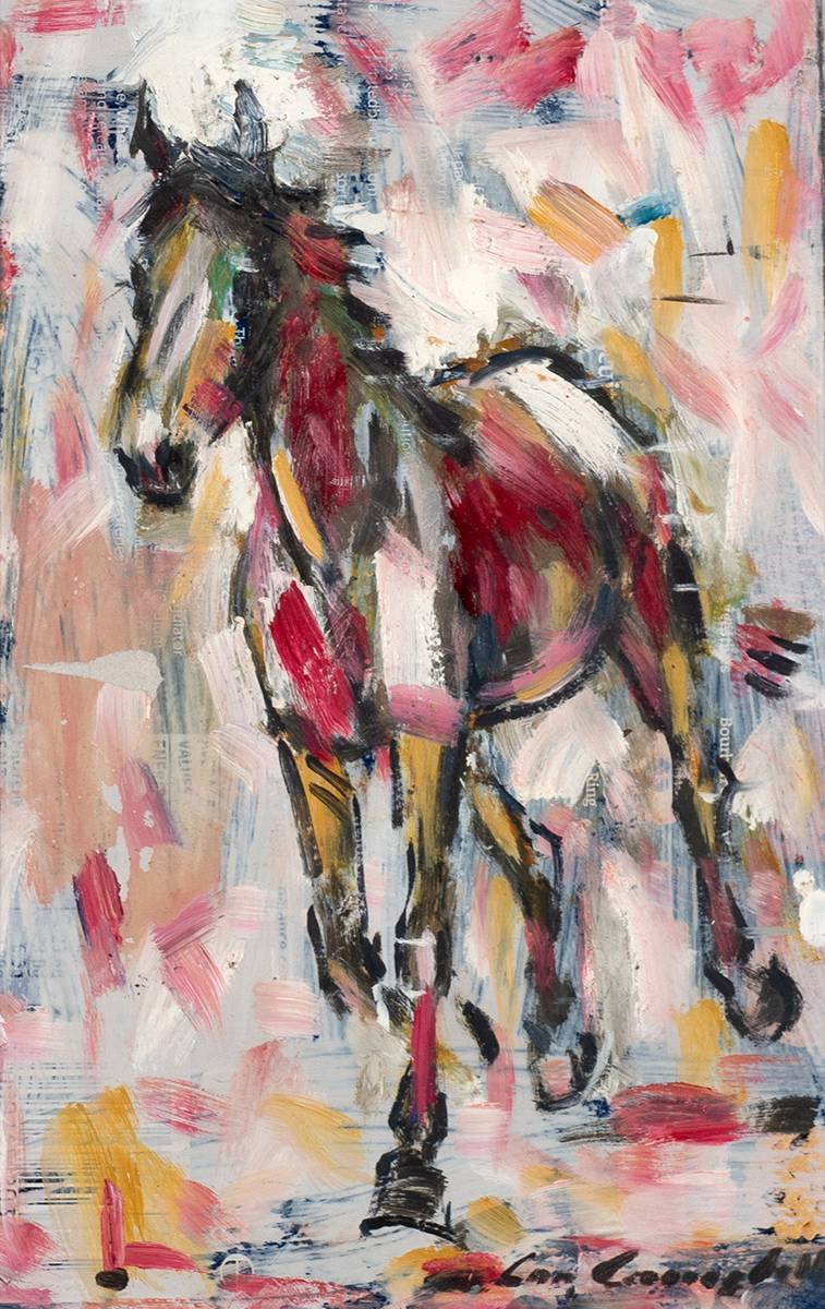 GALLOPING HORSE by Con Campbell (b. 1946) at Whyte's Auctions