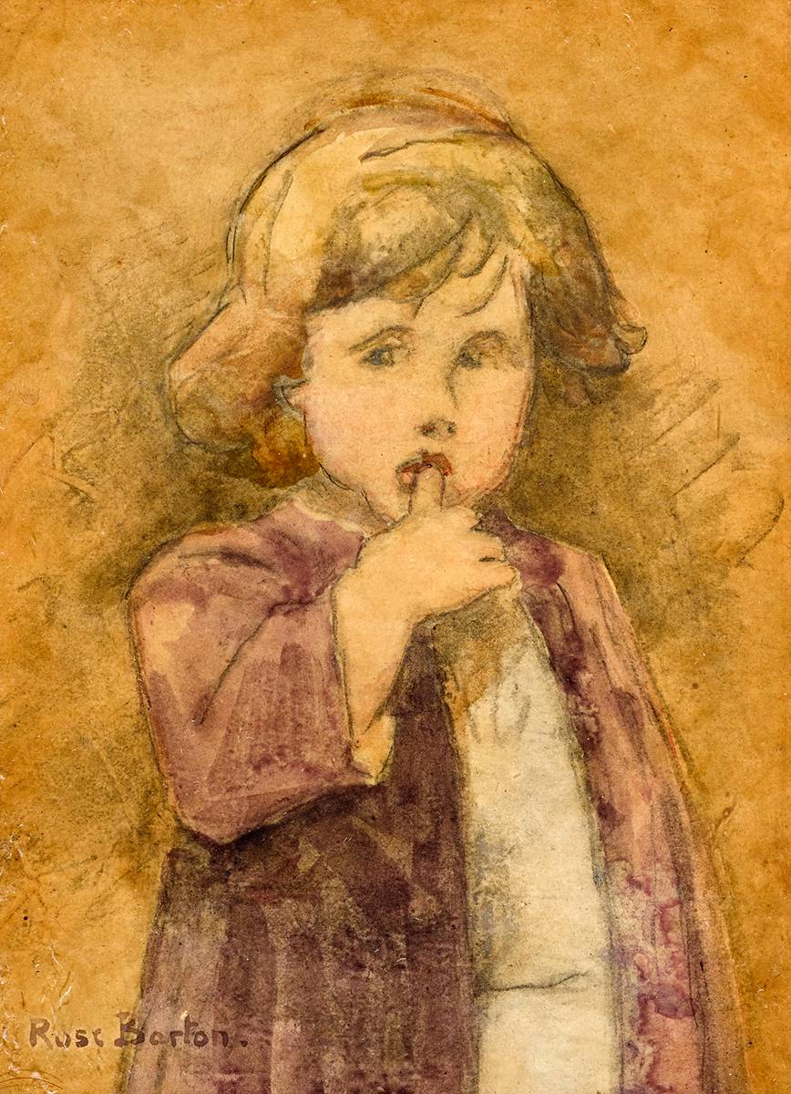WILLY by Rose Mary Barton RWS (1856-1929) RWS (1856-1929) at Whyte's Auctions