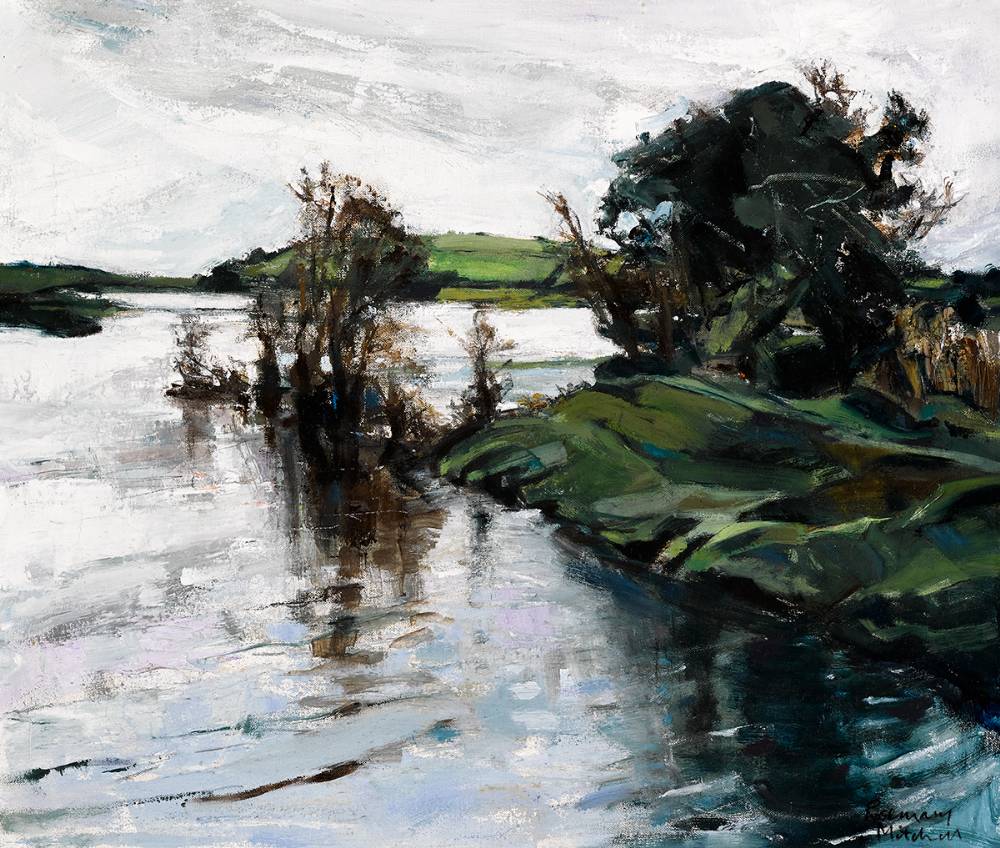 VIEW ON THE SHANNON by Rosemary Mitchell (b.1943) (b.1943) at Whyte's Auctions