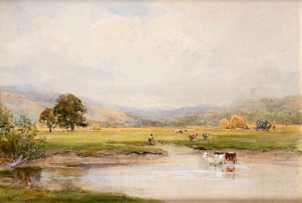SUMMERTIME by William Bingham McGuinness sold for �350 at Whyte's Auctions