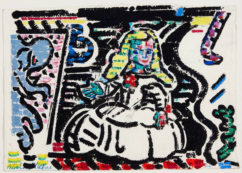 INFANTA AND ELEPHANT, 2003 by Michael Cullen RHA (1946-2020) at Whyte's Auctions