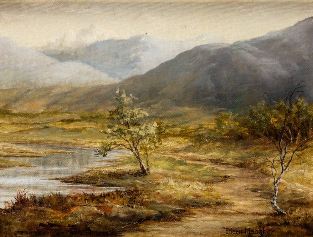 CARAGH RIVER, COUNTY KERRY by Eileen Meagher (b.1946) at Whyte's Auctions