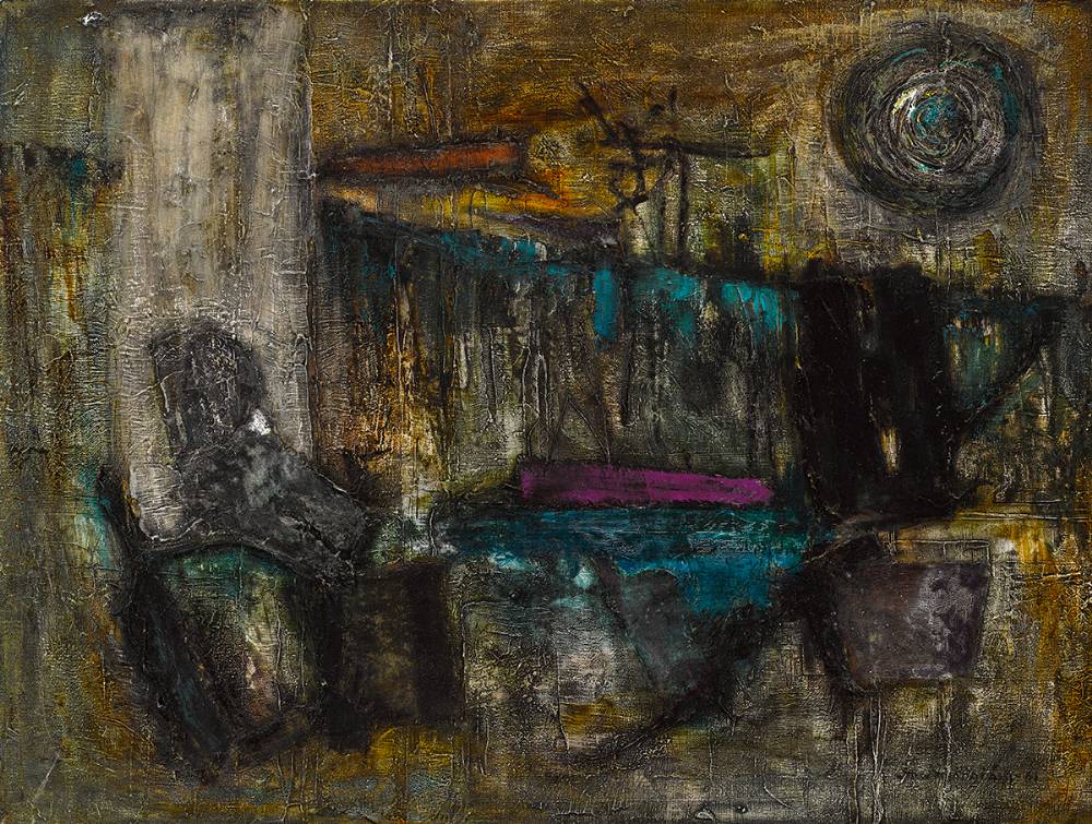 THE FIRST MORNING OF FEAR, 1961 by P�draig MacMiadhach�in RWA (1929-2017) at Whyte's Auctions
