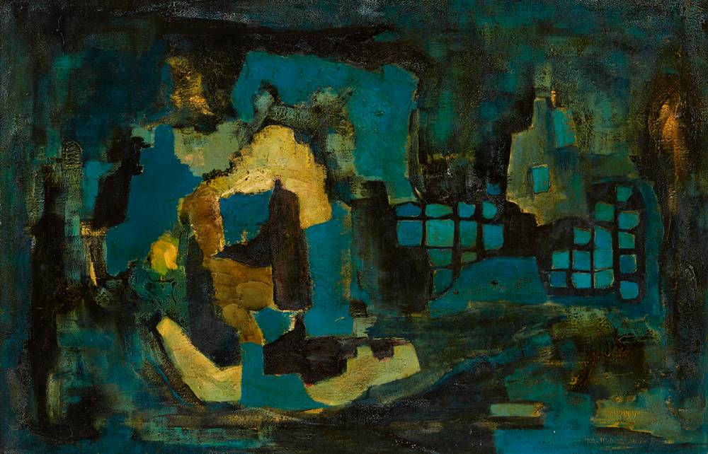 IMAGE FOR THE SEA AND FRANCOISE, 1958 by P�draig MacMiadhach�in RWA (1929-2017) at Whyte's Auctions