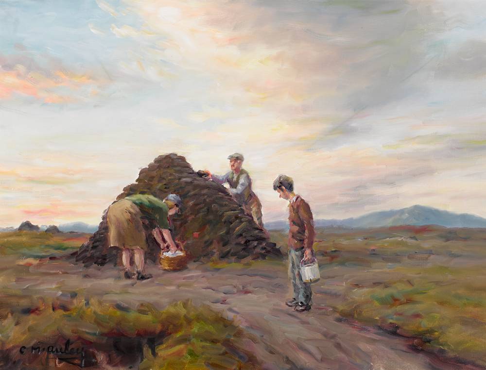 GATHERING TURF by Charles J. McAuley sold for �1,800 at Whyte's Auctions