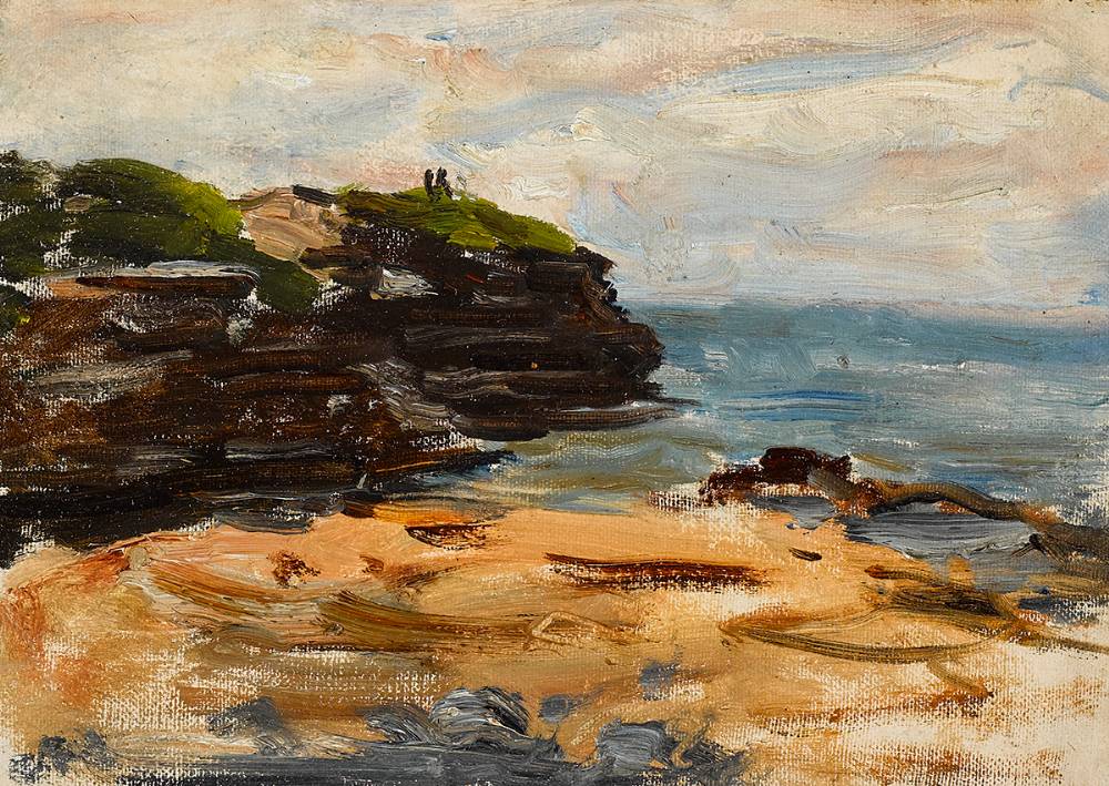 THE INTRINSIC ROCKS, KILKEE, COUNTY CLARE by Nathaniel Hone RHA (1831-1917) at Whyte's Auctions
