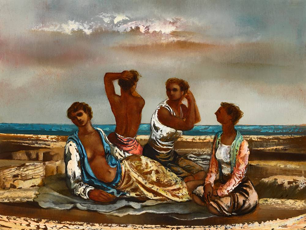 BATHERS by Daniel O'Neill (1920-1974) (1920-1974) at Whyte's Auctions