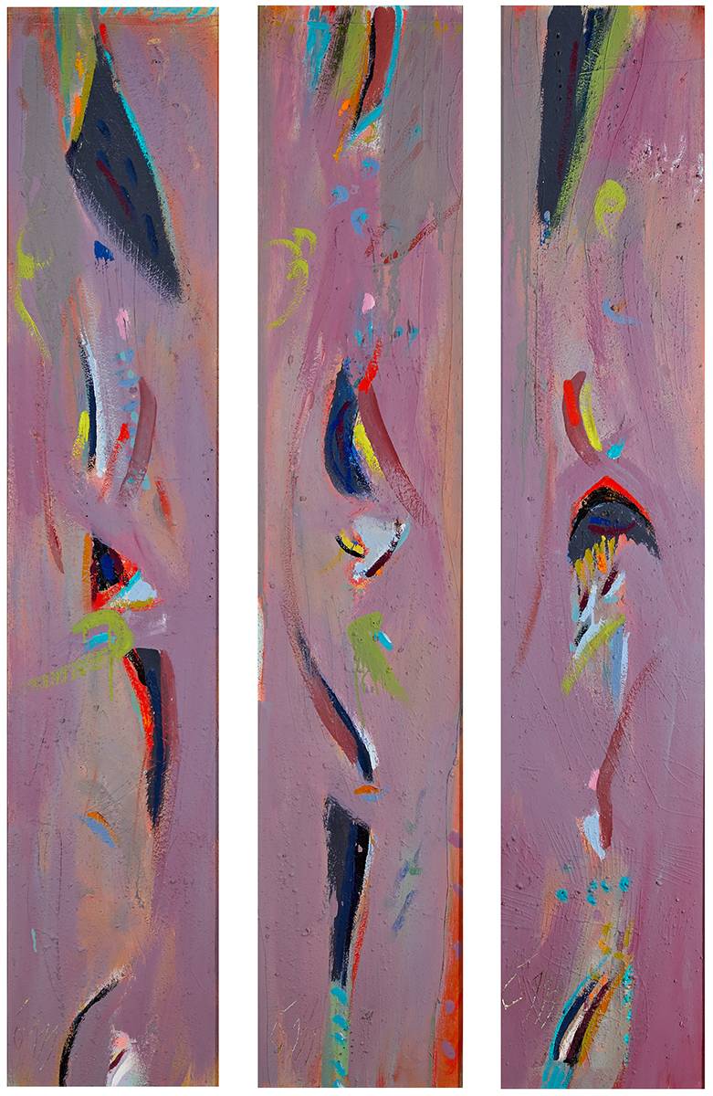 LA GERIA, LANZAROTE (TRIPTYCH) by Tony O'Malley sold for �17,000 at Whyte's Auctions