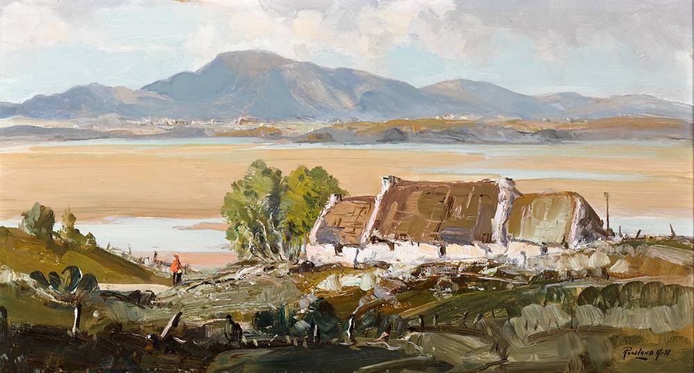 VIEW FROM HORN HEAD, COUNTY DONEGAL by Rowland Hill ARUA (1915-1979) at Whyte's Auctions