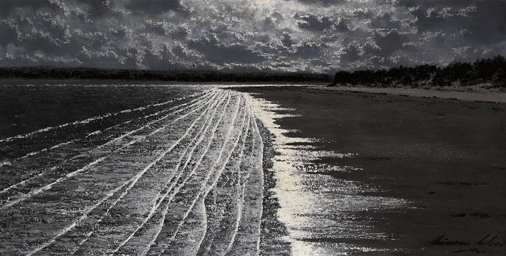 SOUTH STRAND, RUSH, COUNTY DUBLIN by Ciaran Clear (1920-2000) at Whyte's Auctions