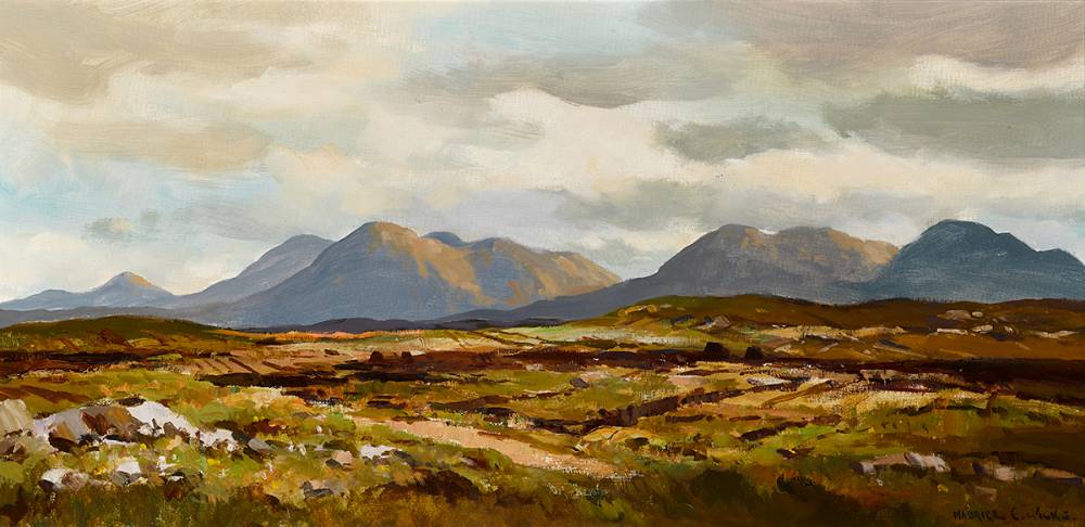ABOVE CLIFDEN, CONNEMARA by Maurice Canning Wilks RUA ARHA (1910-1984) at Whyte's Auctions