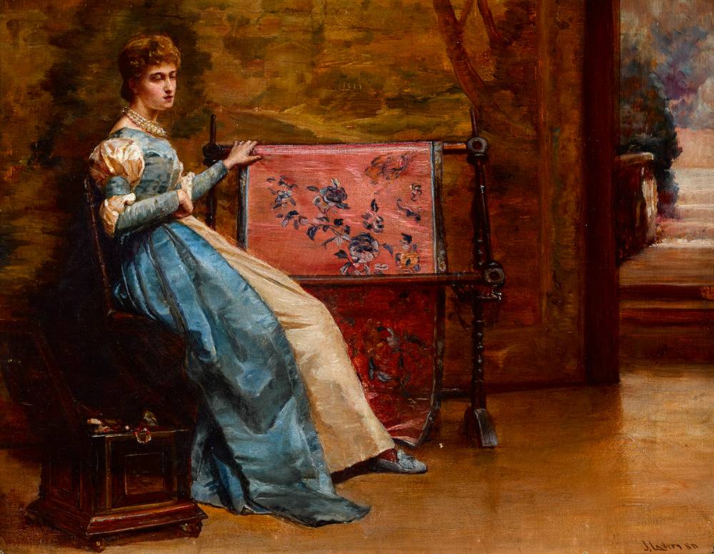 MARIANA by Sir John Lavery RA RSA RHA (1856-1941) at Whyte's Auctions