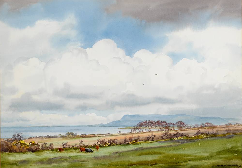 TOWARDS MAGILLIGAN FROM BALLYKELLY, COUNTY DERRY by Frank Egginton RCA (1908-1990) at Whyte's Auctions