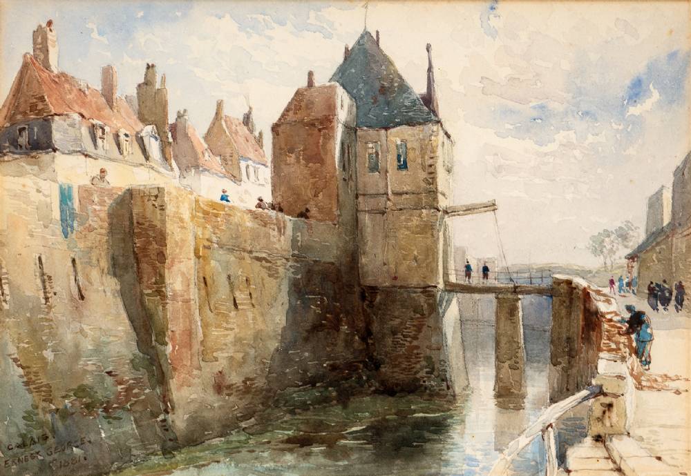 CALAIS, FRANCE, 1881 by Sir Ernest George sold for �190 at Whyte's Auctions