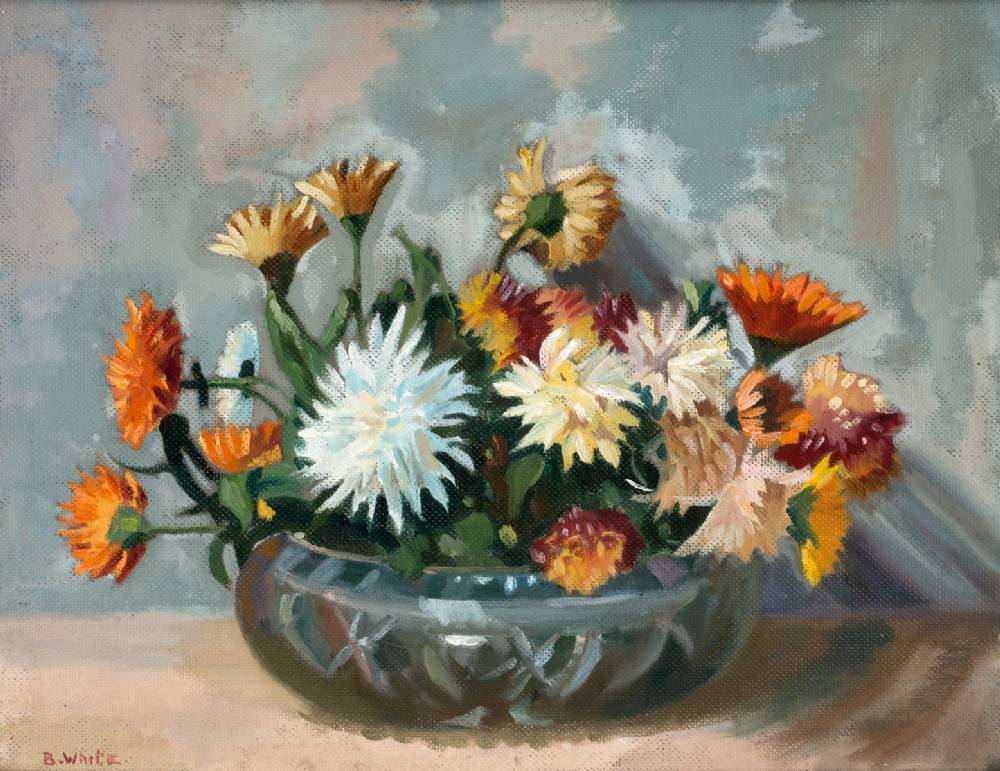 STILL LIFE WITH FLOWERS by Bernard White  at Whyte's Auctions