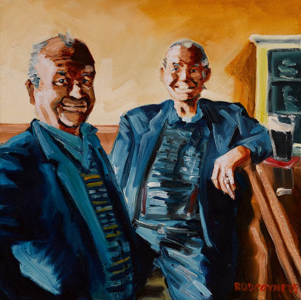 MICK HATTON, SEAN AND JIM and AVOCA JIM, FRONT, 2005 (SET OF THREE) by Rod Coyne (b.1967) at Whyte's Auctions