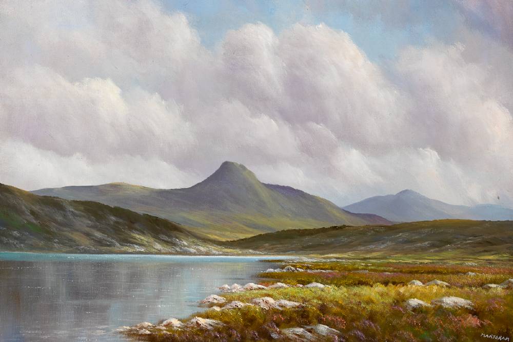 NEAR COSTELLO, CONNEMARA by Gerry Marjoram (b.1936) at Whyte's Auctions