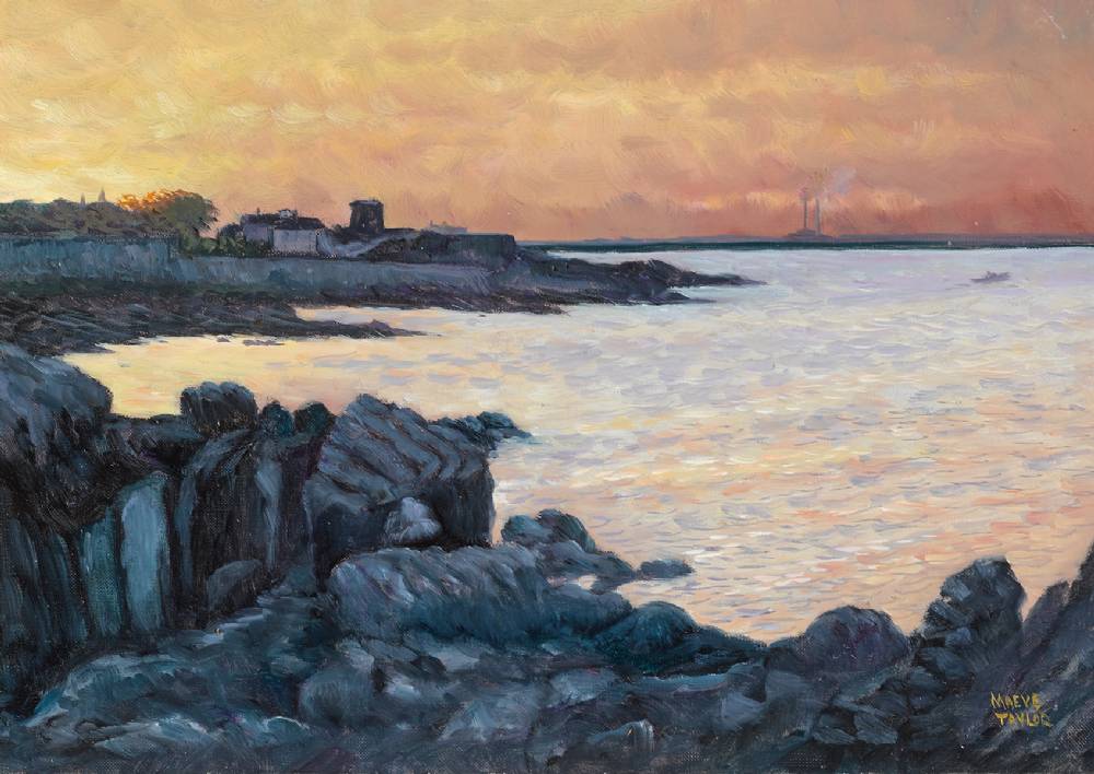 SEAPOINT, COUNTY DUBLIN by Maeve Taylor sold for 340 at Whyte's Auctions
