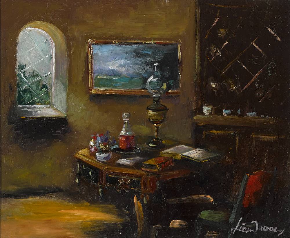 INTERIOR, 1981 by Liam Treacy (1934-2004) at Whyte's Auctions