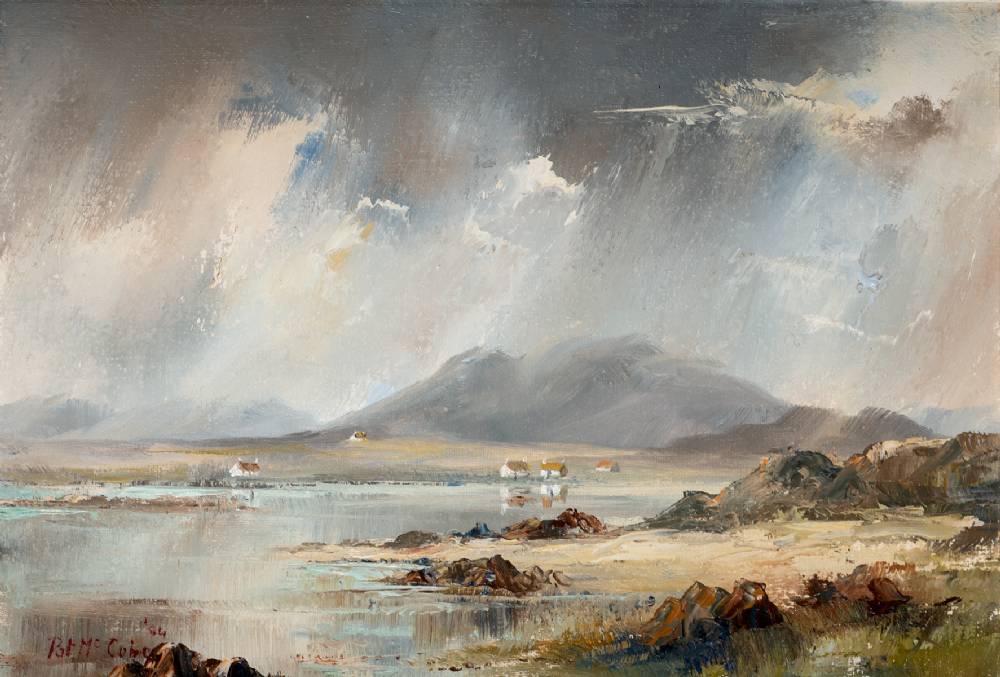 ERRIS COTTAGE, 1984 by Pat McCabe sold for 230 at Whyte's Auctions