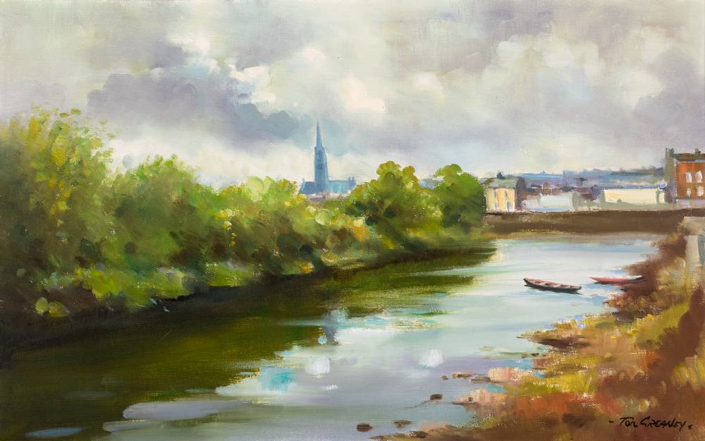 THE ABBEY RIVER by Tom Greaney sold for �260 at Whyte's Auctions