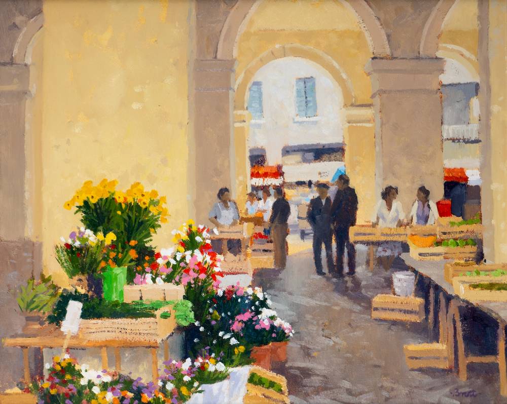 MARCH� AUX FLEURS, MIRAMONT, FRANCE by Brett McEntagart sold for �380 at Whyte's Auctions