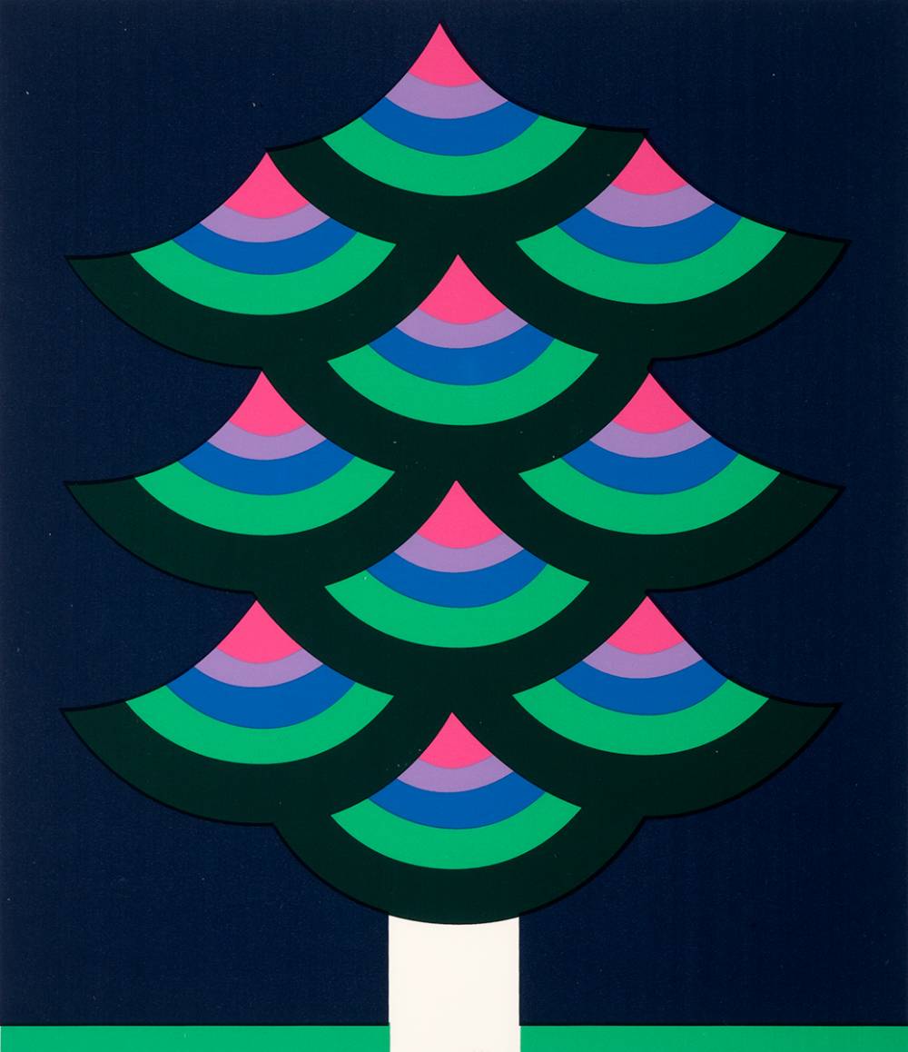 CHRISTMAS GREETING CARD, 1999 by Patrick Scott HRHA (1921-2014) HRHA (1921-2014) at Whyte's Auctions