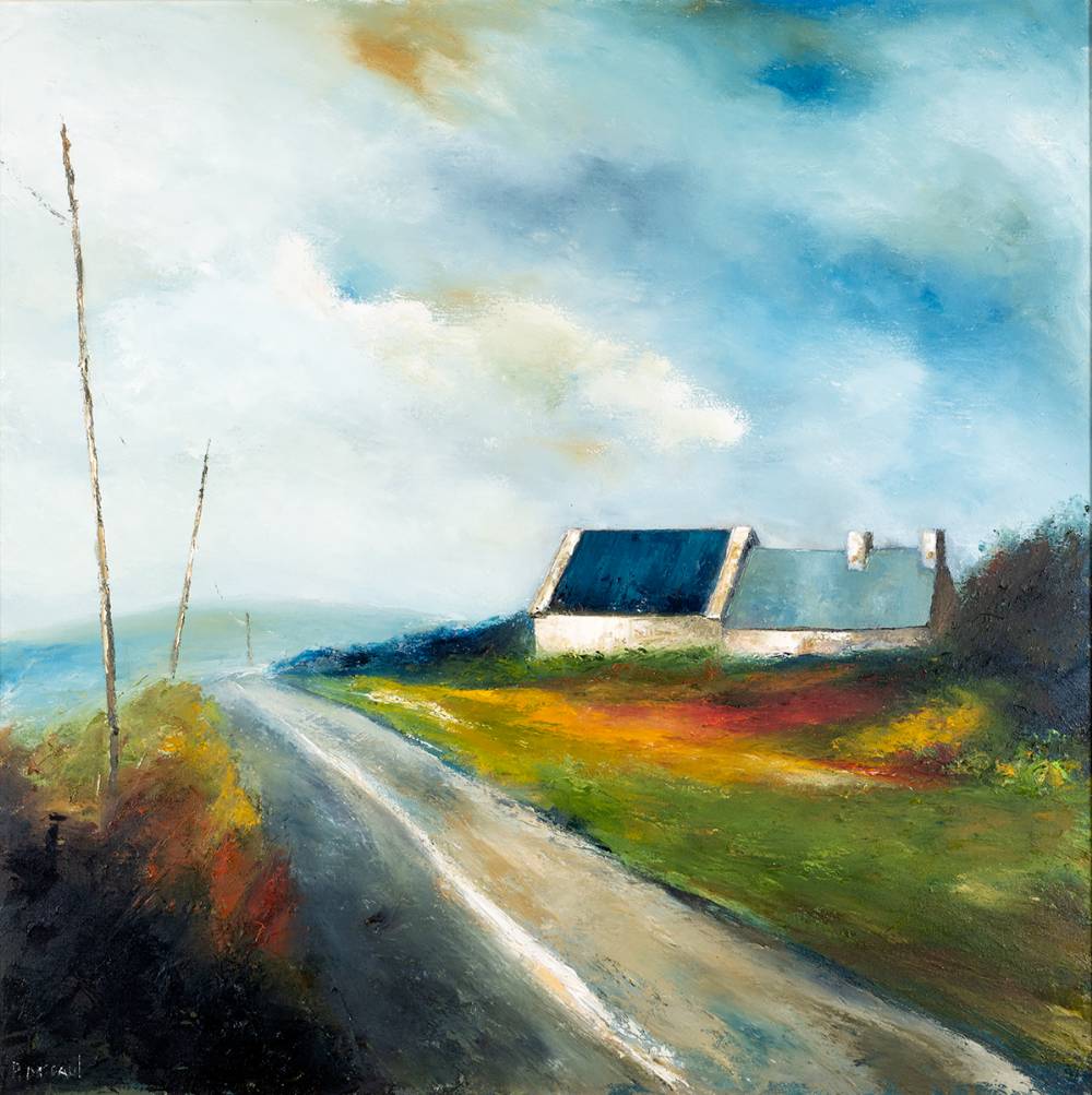 THE DUGORT ROAD, ACHILL, COUNTY MAYO, 2014 by Padraig McCaul (b. 1963) at Whyte's Auctions