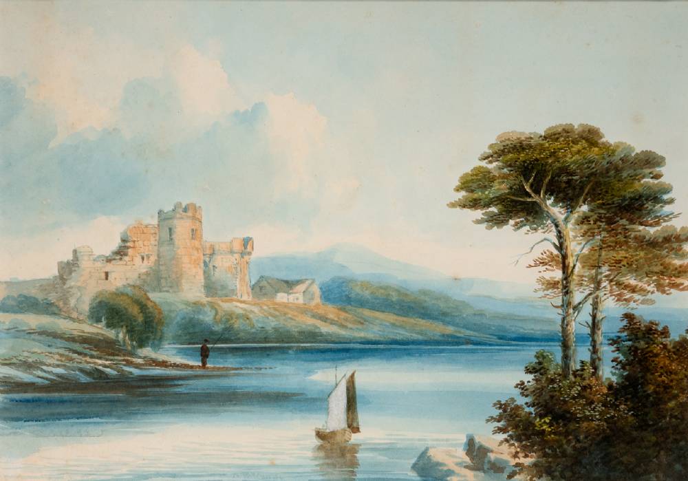 THE BANKS OF THE AYRE, SCOTLAND by John E. Bosanquet (fl.1854-1869) at Whyte's Auctions