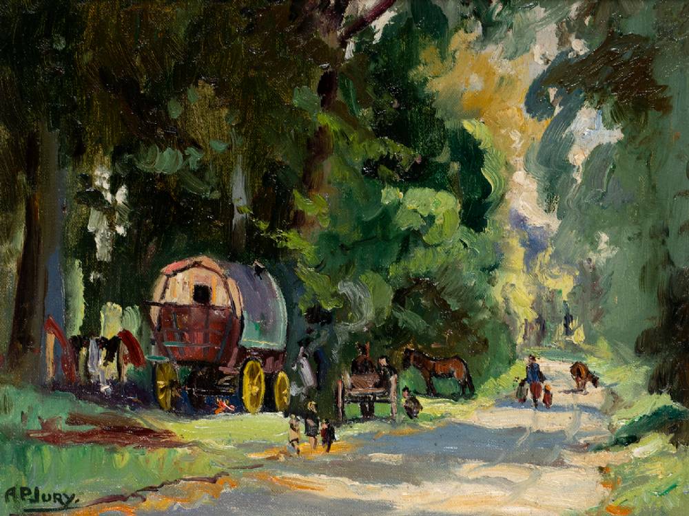MEELMORE, COUNTY DOWN by Anne Primrose Jury RUA (1907-1995) RUA (1907-1995) at Whyte's Auctions