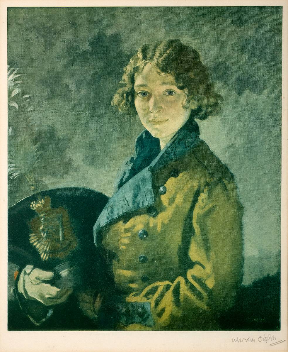 THE ROSCOMMON DRAGOON, c. 1919 by Sir William Orpen sold for �850 at Whyte's Auctions