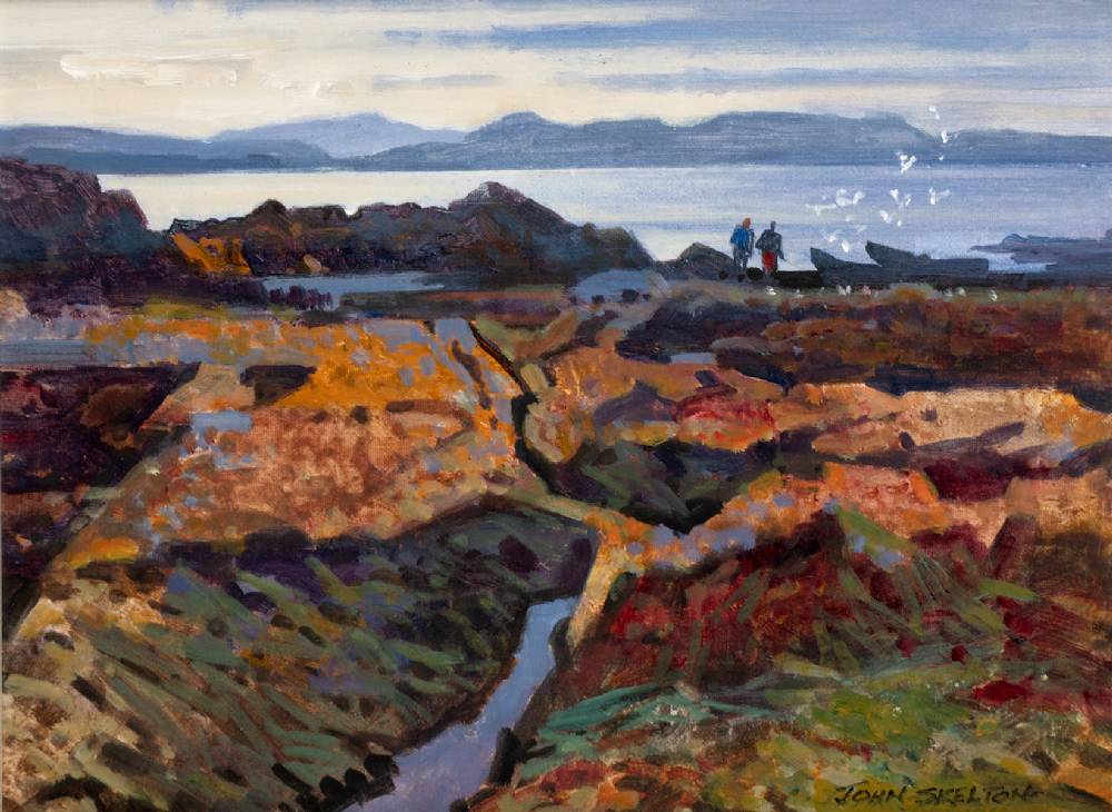 SEAWEED BEDS, CONNEMARA COAST, 2004 by John Skelton (1923-2009) at Whyte's Auctions