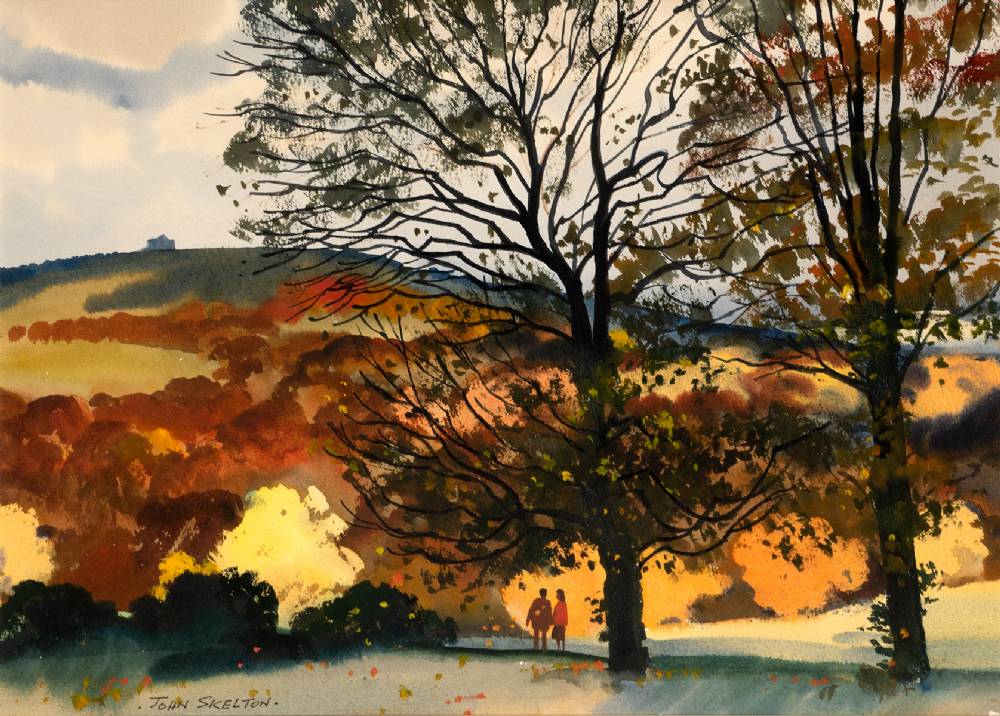 AUTUMNAL WALK by John Skelton (1923-2009) at Whyte's Auctions