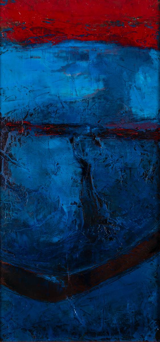 EMERGENT - BLUE by Paul Swan (b.1956) at Whyte's Auctions