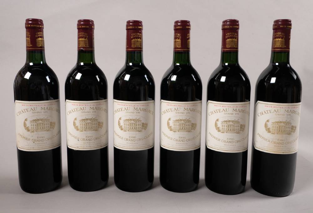 Chateau Margaux Grand Vin, Premier Grand Cru Class, 1986. at Whyte's Auctions
