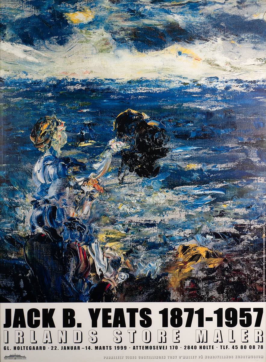 Jack Butler Yeats exhibition poster, Denmark 1999. at Whyte's Auctions