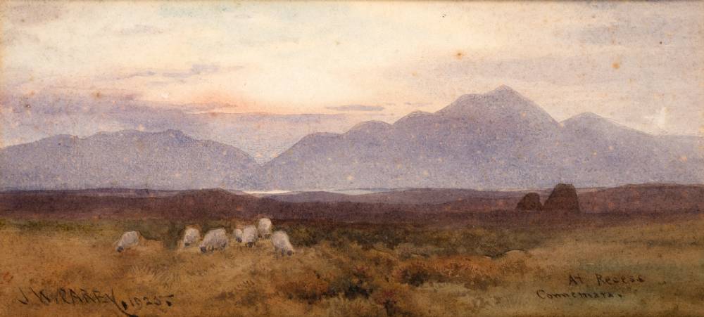 AT RECESS, CONNEMARA, 1925 by Joseph William Carey sold for 290 at Whyte's Auctions