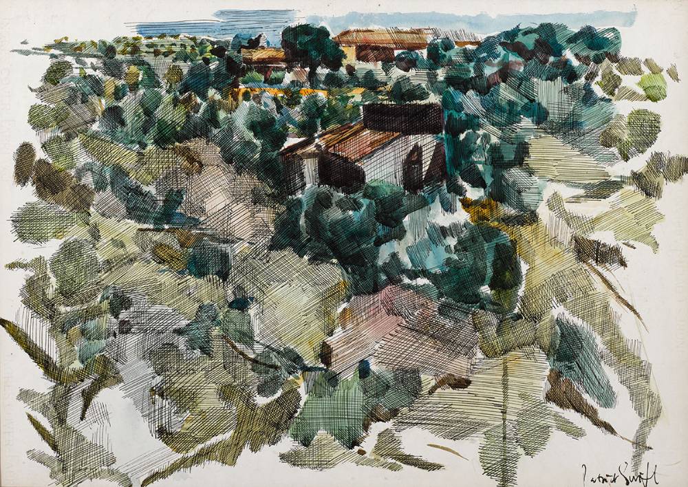 FRENCH LANDSCAPE by Patrick Swift (1927-1983) at Whyte's Auctions